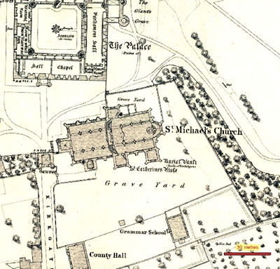 Linlithgow Palace map