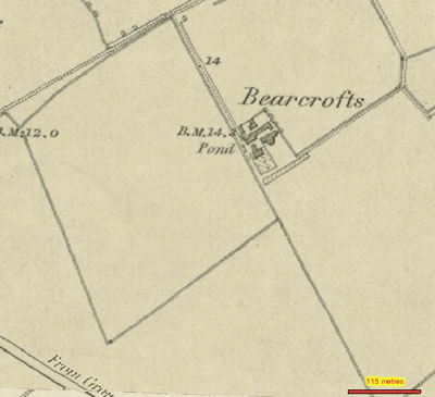 More detailed map of Berecrofts