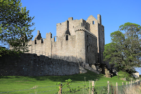 Craigmillar Castle - from the south-west corner