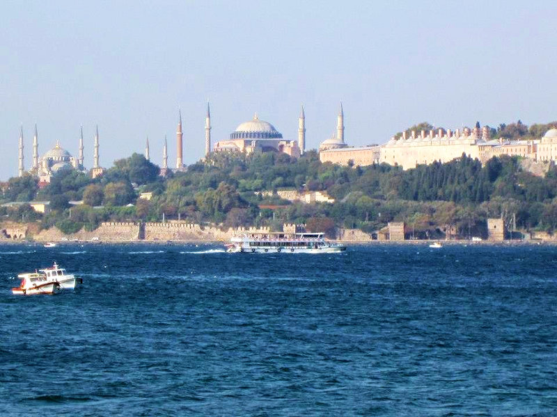 Blue Mosque, Aya Sofia, and Topkapi