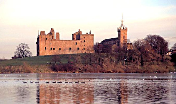 Palace and Loch in winter